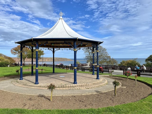 Filey Bandstand, by Tony Freeman.