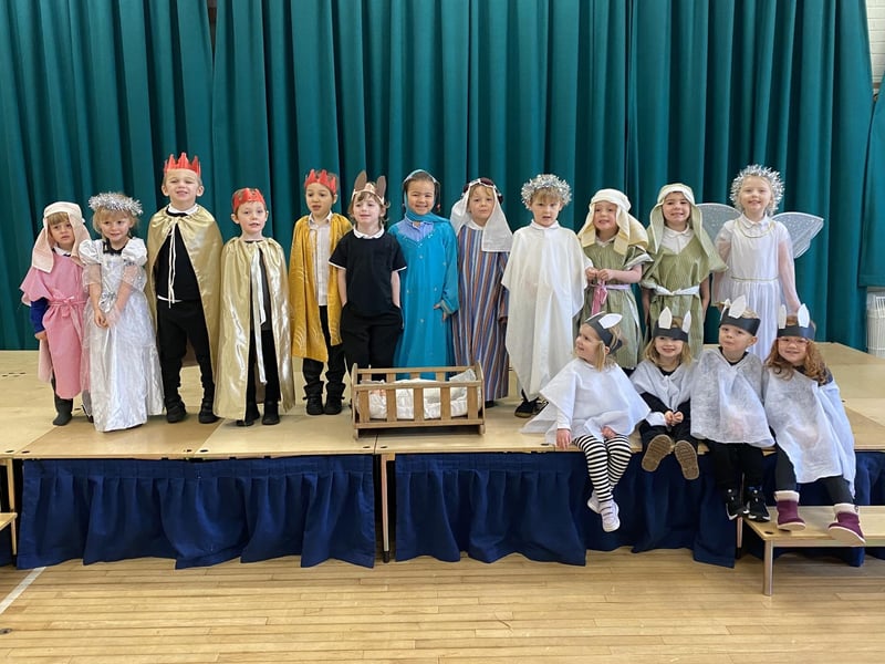 Lythe School Acorn class performance.