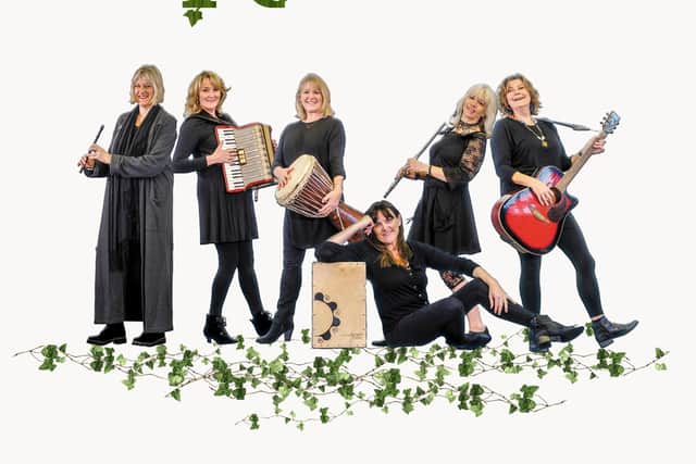 Multi-instrumentalists Raven play a fundraiser