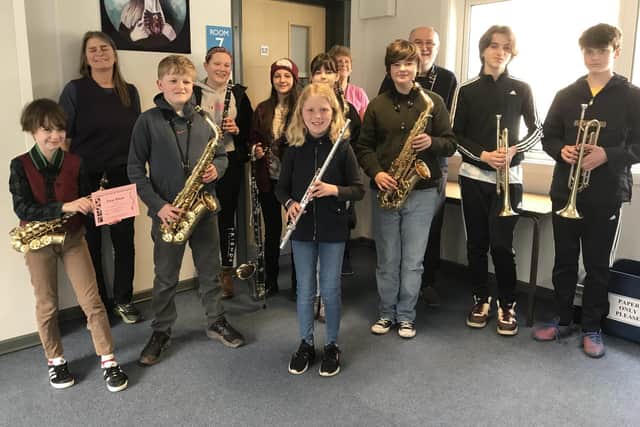 Youngsters from Whitby Music Centre.