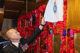 A special commemorative service held at Eden Camp Modern History Museum on Monday October 26.