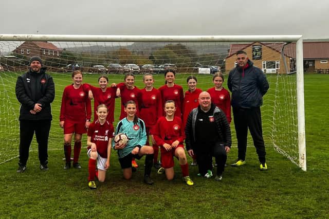 Scarborough Ladies FC Under-12s Reds won 1-0