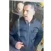 North Yorkshire Police has released a CCTV image of a man they would like to speak to