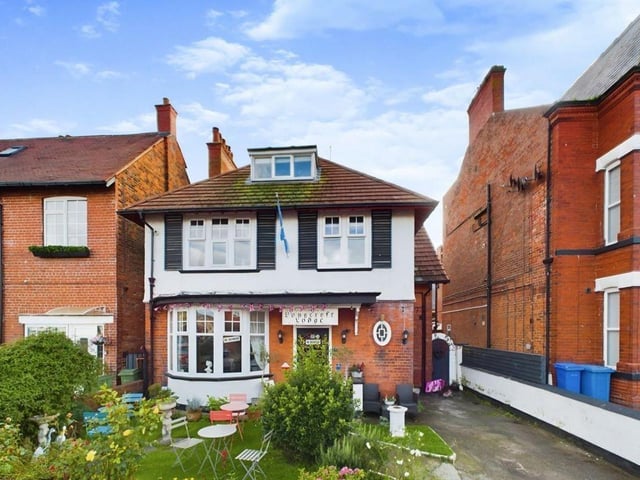 This eight bedroom detached house is for sale with Hunters for £280,000.