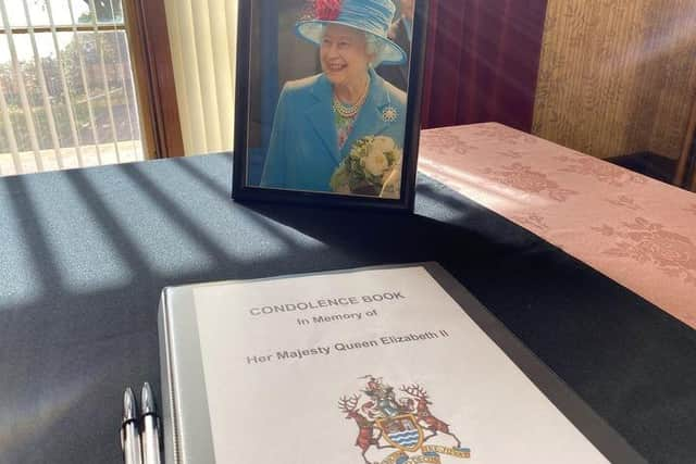 A book of condolence has been opened at Scarborough Town Hall