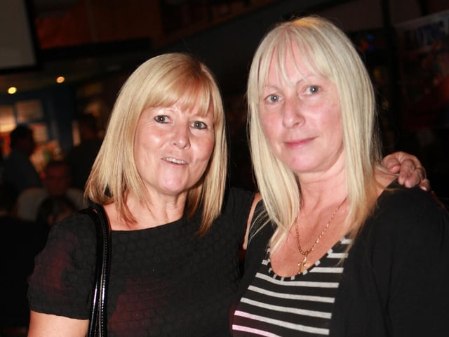 Sue and Annie enjoying their night in Itis Itis.