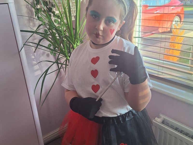 This character is all heart, sent in by Rachel Harrison.