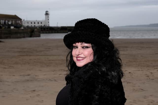 International soprano Maethelyiah is the vocalist with Danse Society