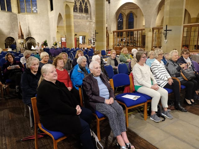 St Columba's Church provides the perfect setting for the club