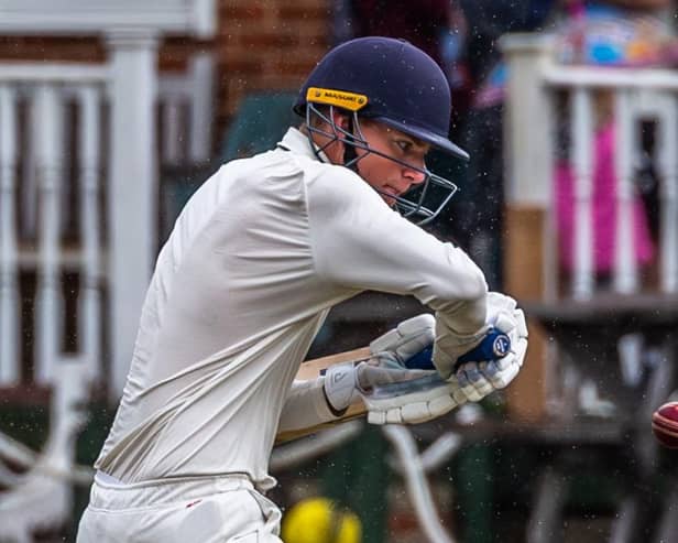 Rhys Buck struck 56 on Saturday. Photo by Brian Murfield