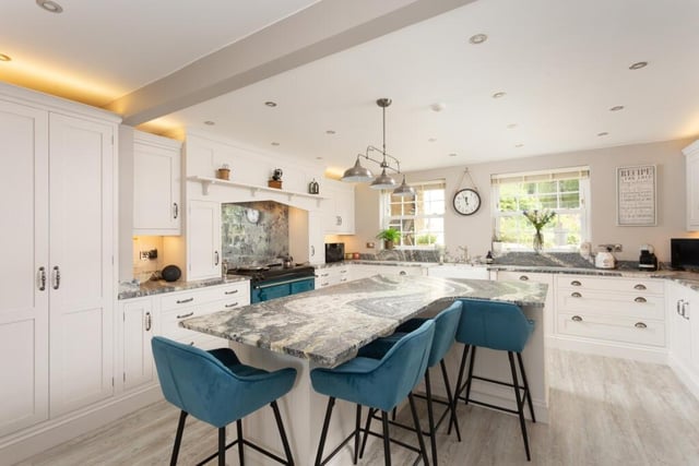 A new, contemporary dining kitchen has been fitted by the current owners.