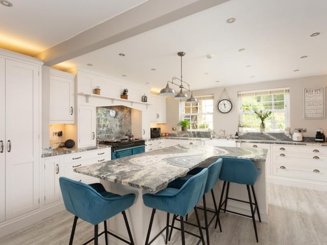 A new, contemporary dining kitchen has been fitted by the current owners.