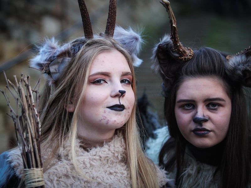 Characters at the Whitby Krampus Run 2017.
Picture: Ceri Oakes