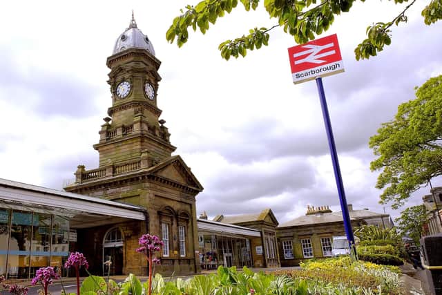 The funding plans included creating a 'transport hub' at Scarborough Railway Station.