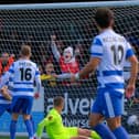 Frank Mulhern puts Boro 1-0 ahead in the FA Cup clash at home to Oxford City. The home crowd will be hoping for another thriller on Saturday against Forest Green.