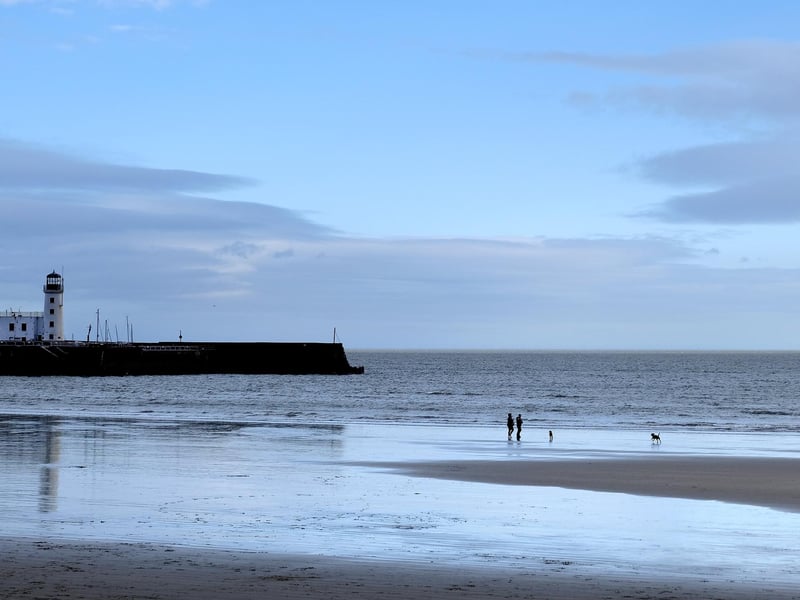 Picturesque day for a walk with the dogs at South Baym Scarborough. picture: Richard Ponter