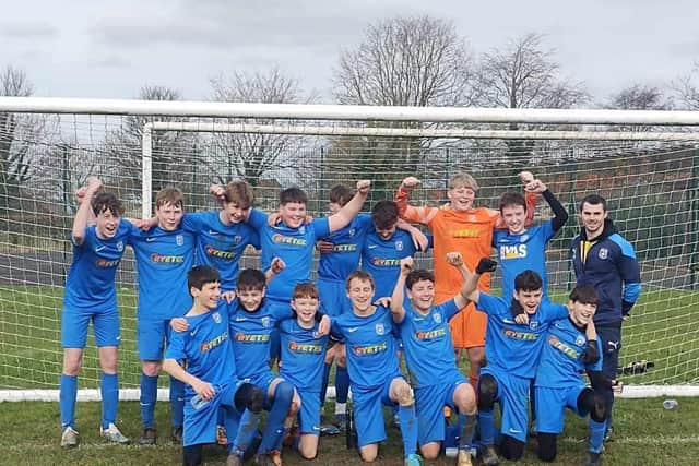 Heslerton Spiders Under-13s secure York & District Youth League title