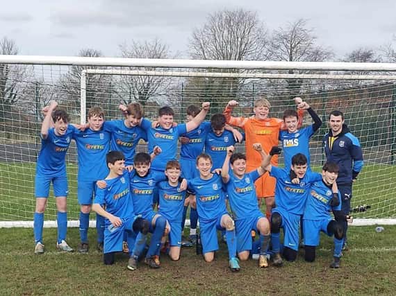 ​Heslerton Spiders Under-13s secure York & District Youth League title