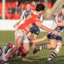 Joe Marshall made his 150th Scarborough RUFC appearance as the hosts lost against Wetherby. Photo by Andy Standing