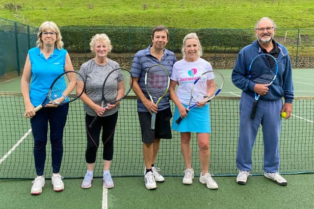 Hackness and Scarborough Tennis Club’s tennisathon event nets £487 for Dementia UK