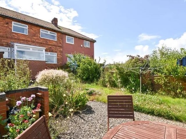 Three-bedroom terraced house on market with Hendersons, £199,950.