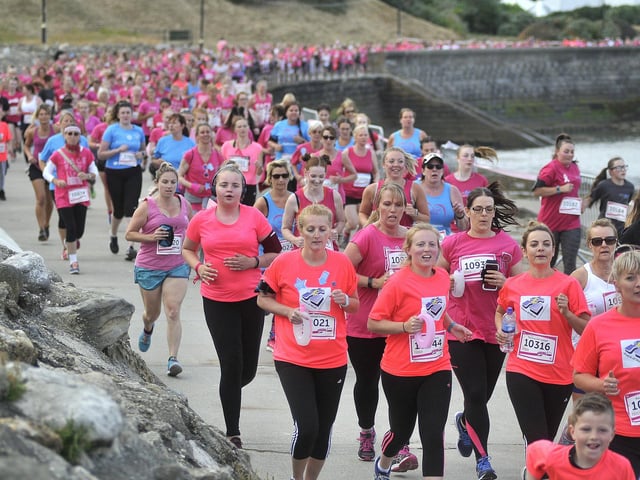 From the start line in 2018.