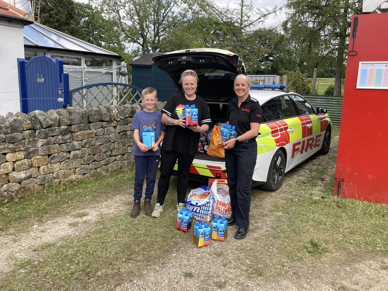 Goathland fire station has thanked the public for their support.