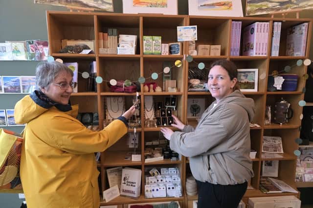 Customers can also browse a range of handmade gift from local craftspeople