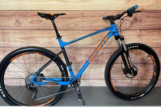 The Giant mountain bike was stolen on Friday March 21