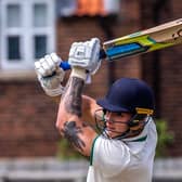 Alfie Jacobs struck a superb century for Whitby CC 3rds.