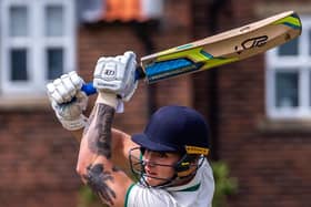 Alfie Jacobs struck a superb century for Whitby CC 3rds.