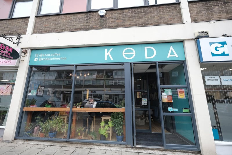 Koda Coffee is located on Northway. It came in third place with a total of 5 votes.