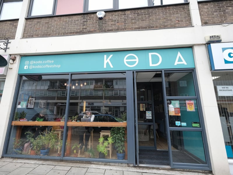 Koda Coffee is located on Northway. It came in third place with a total of 5 votes.
