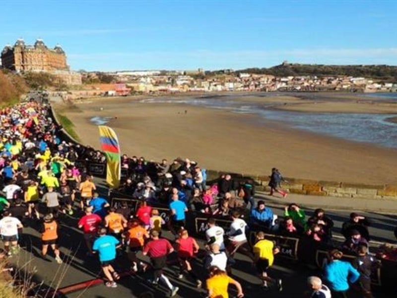 McCain Yorkshire Coast 10K, 5K and Fun Runs will take start at Scarborough Spa on October 15. The10K Course starts are the Scarborough Spa at 9.45am.
5K Course follows the same course as the 10K and turns on the Headland to return back to the Spa. Fun Runs start at the Scarborough Spa, from 11.30am.