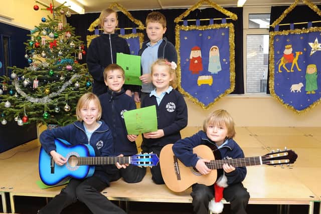 Wold Newton School's Christmas fayre in 2011. PA1148-18f