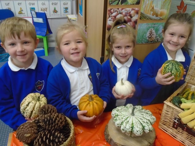 New starters at Ruswarp School.
