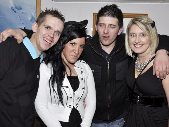 Rob, Daz, Katie and Jo.