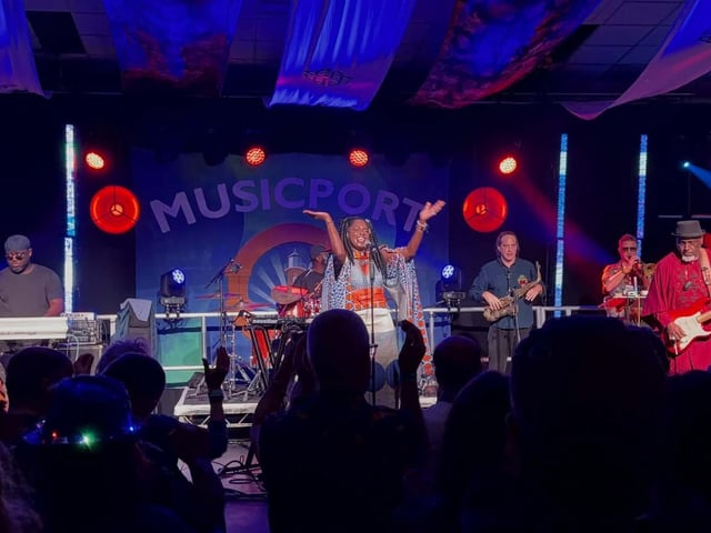 Ibibio Sound Machine had the audience on their feet.