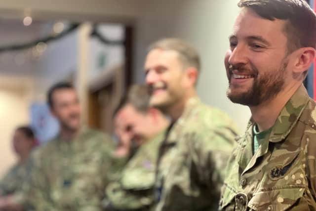 Personnel from RAF Fylingdales hosted a Christmas lunch for RAF veterans.