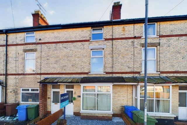 This five bedroom terraced house is for sale with Hunters for £150,000.