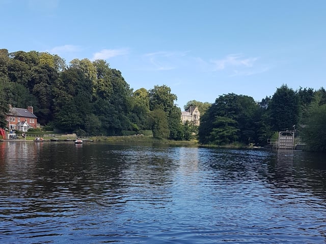 The Coastliner bus stops at the charming village of Ruswarp, a short ride from Whitby.
The small village is a perfect spot to explore with families, as there is everything from an indoor play centre for the kids, pleasure boats and canoes to a miniature stream railway.