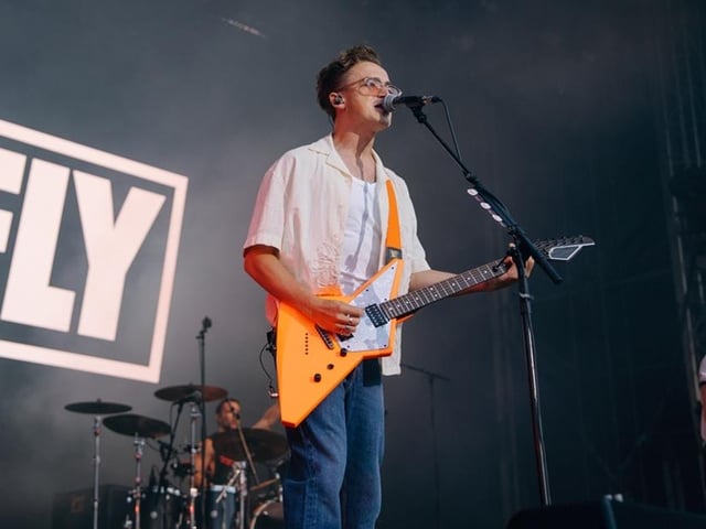 McFly frontman and guitarist Tom Fletcher. photo: Cuffe & Taylor