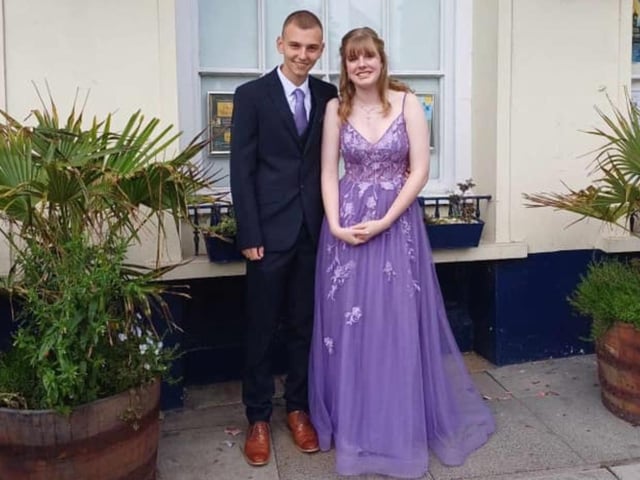 This lovely duo are from Pindar School.