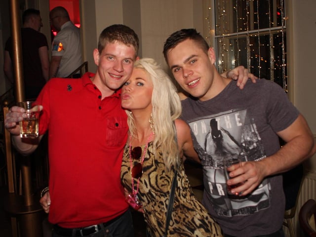 Darren, Dan and Jasmine in Red Square