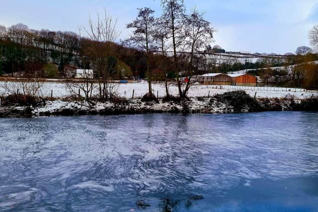 Frozen waters at the River Esk, near Ruswarp.
picture: Alan Wastell