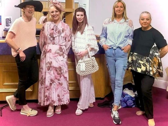 The Shoenique models were fantastic. Caroline, Claire, Catherine, Shell, and Edwina.