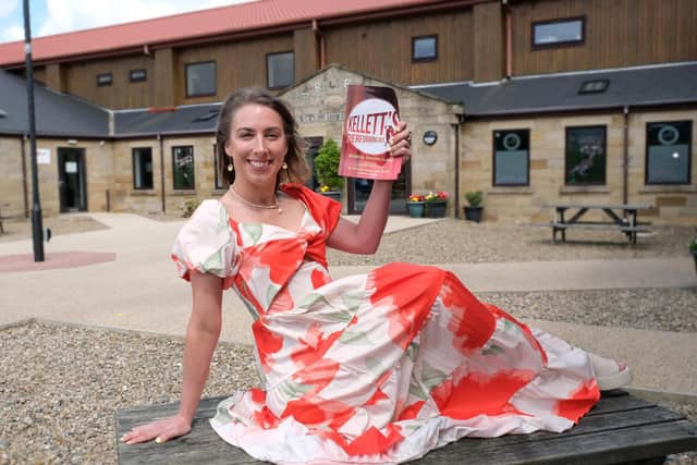 Devan Kellett promotes her new Performing Arts School at Scarborough Rugby Club