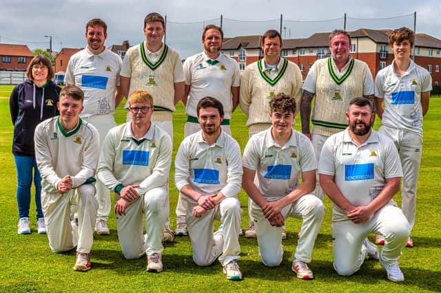 Whitby Cricket Club 1sts secured their NYSD League Division One safety for another season when their opponents Blackhall conceded the final match of the season