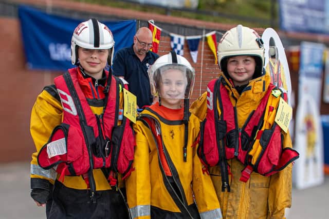 'Crew for a Day Kids' enjoy the event - Image: RNLI/Mike Milner