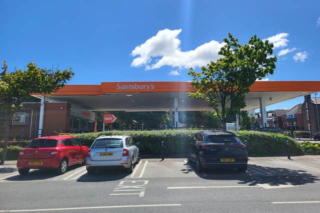 Sainsburys Falsgrave Rd, Scarborough, Petrol Filling Station. Courtesy Anttoni Numminen, LDRS